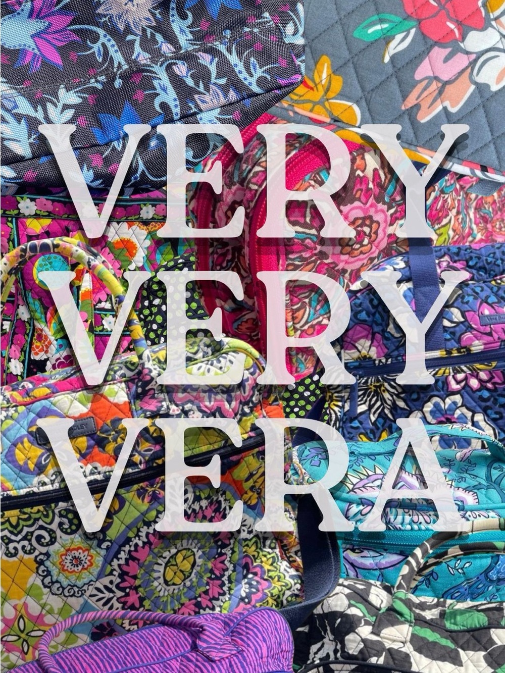 Vera Bradley Post NOT FOR SALE . Check out my page for so many Vera Bradley item